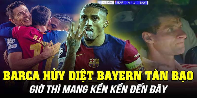 Ảnh đại diện Barcelona hủy diệt Bayern Munich