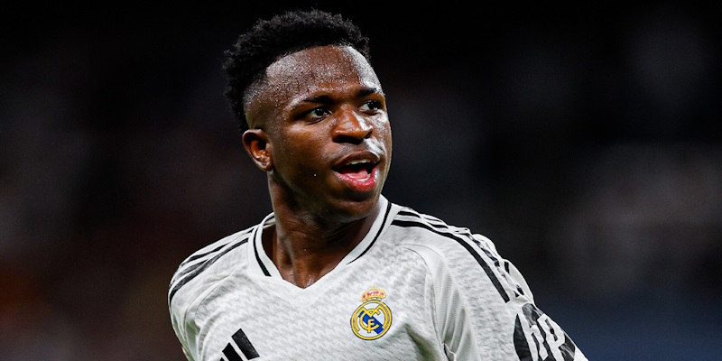 Vinicius ấn định tỷ số thắng lợi 2-0 cho chủ nhà Real Madrid