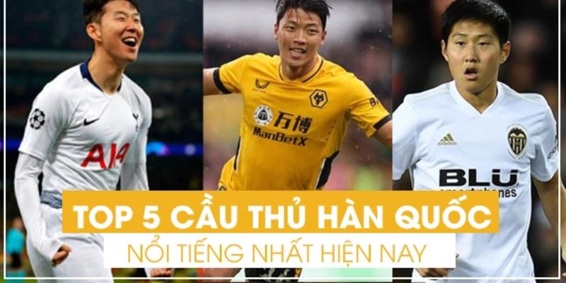 Top 5 cầu thủ Hàn Quốc hay nhất ảnh đại diện